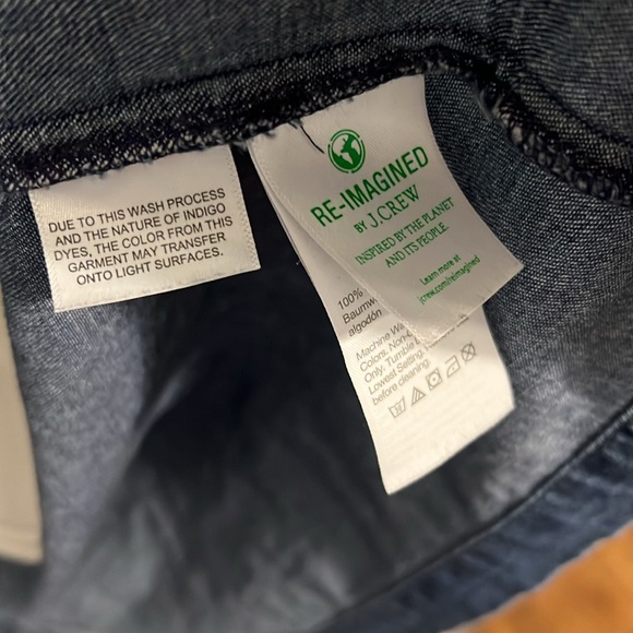 J Crew Denim Shirtdress - Picture 6 of 8